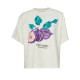 Obey Γυναικεία κοντομάνικη μπλούζα Food For Your Mind Raegan Crop Tee